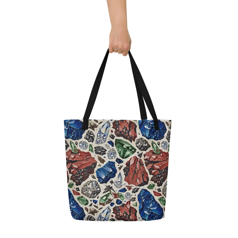 Mineral Menagerie on Large Tote Bag W/ Pocket — Front