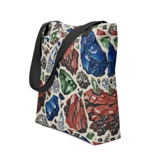Mineral Menagerie on a Tote Bag