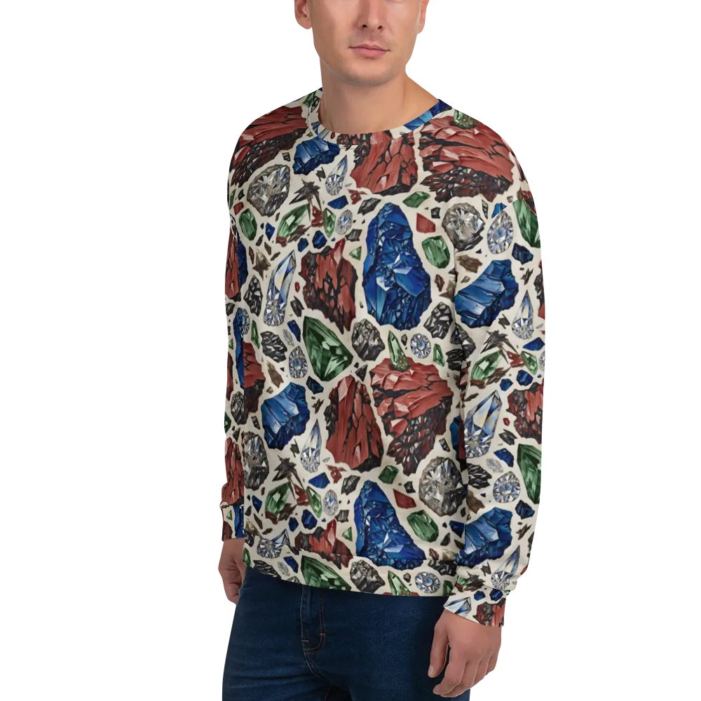 Mineral Menagerie on Sweatshirt — Left Front