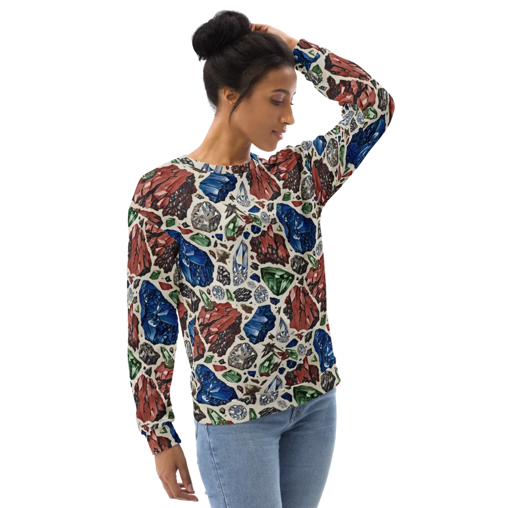Mineral Menagerie on Sweatshirt — Right Front