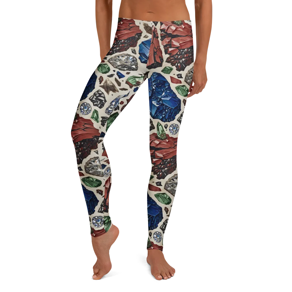 Mineral Menagerie on Leggings — Front