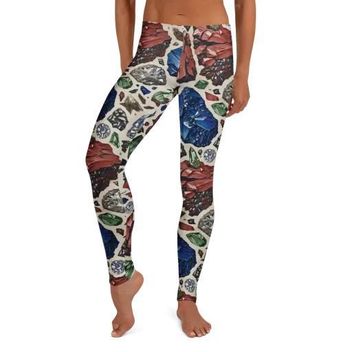 Mineral Menagerie on a Leggings