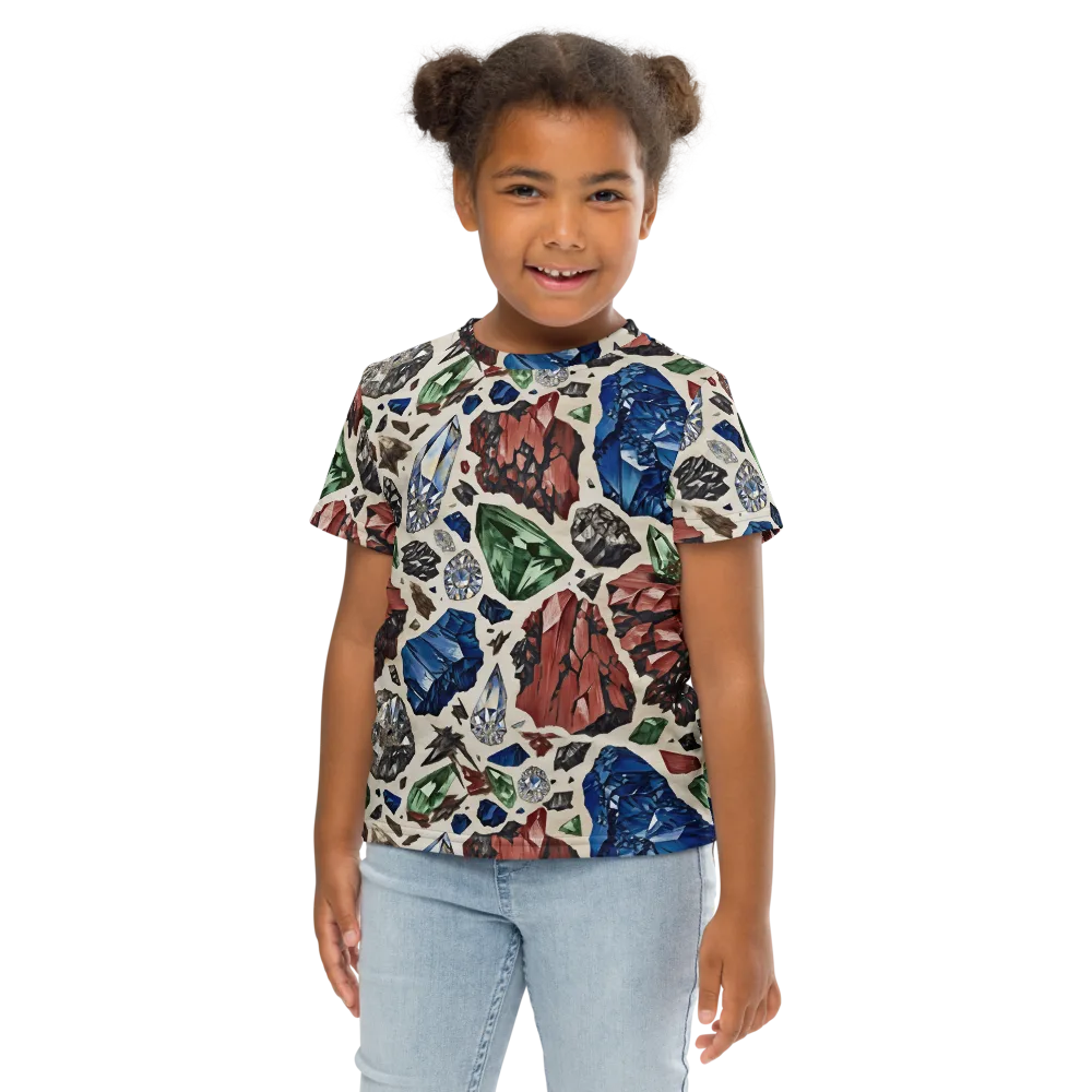 Mineral Menagerie on Kids Crew Neck T-Shirt — Front