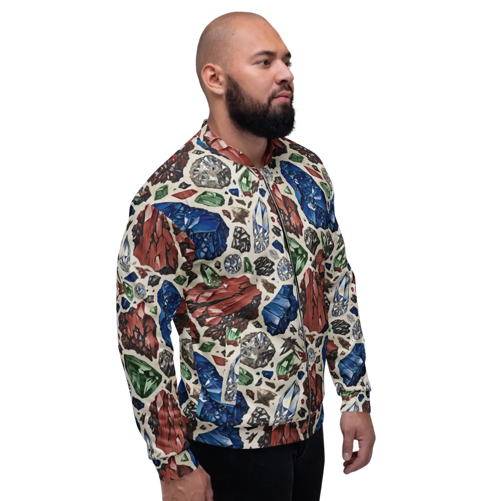 Mineral Menagerie on Bomber Jacket — Right
