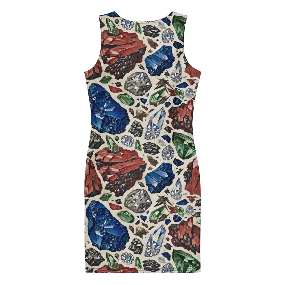 Mineral Menagerie on Bodycon Dress — Back