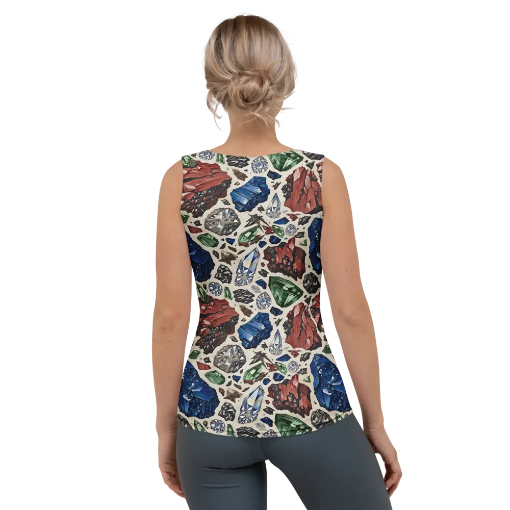 Mineral Menagerie on Women's Tank Top — Back