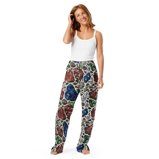 Mineral Menagerie on a Women's Pajama Pants