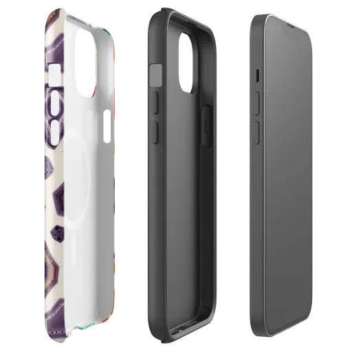 Gemstone Bloom on a MagSafe Tough Case for iPhone®