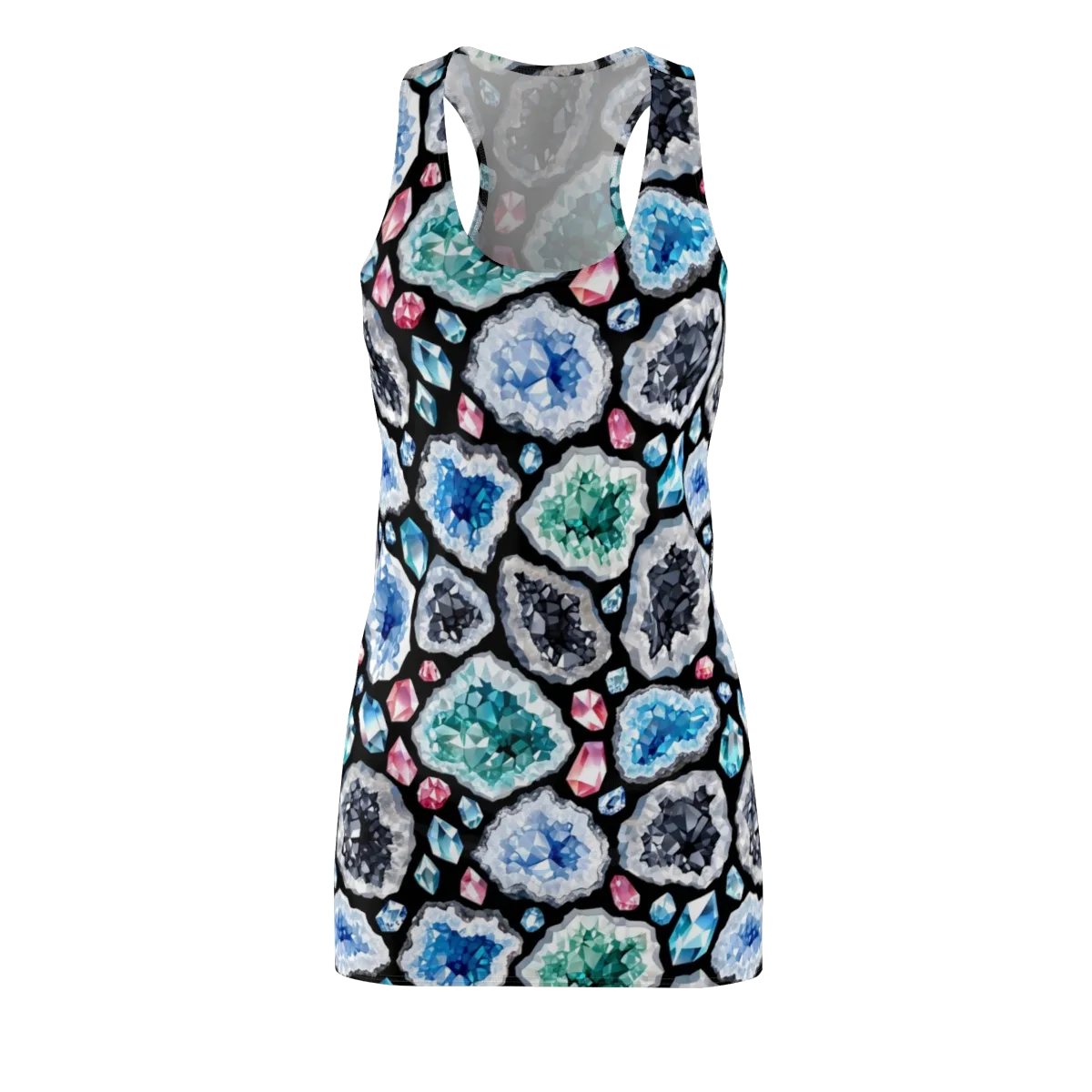Crystal Cavern on Racerback Dress — Front