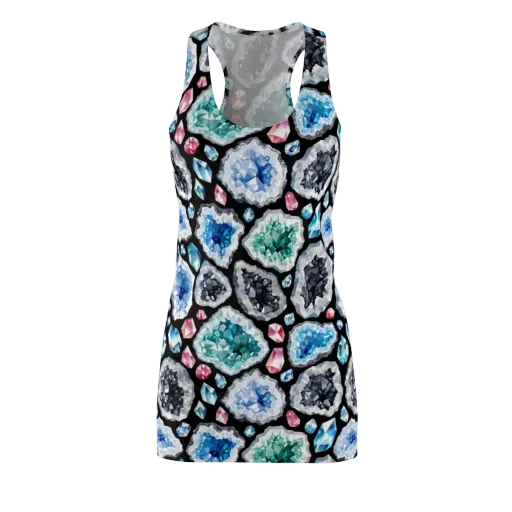 Crystal Cavern on a Racerback Dress