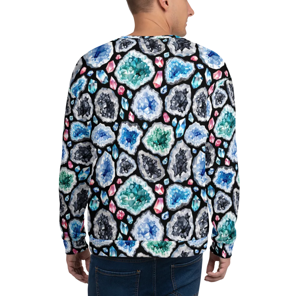 Crystal Cavern on Sweatshirt — Back