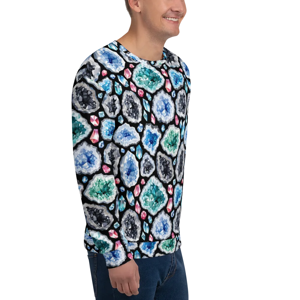 Crystal Cavern on Sweatshirt — Right Front