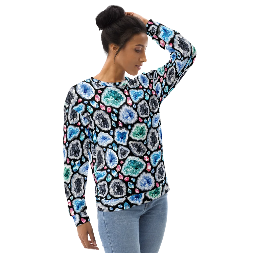 Crystal Cavern on Sweatshirt — Right Front