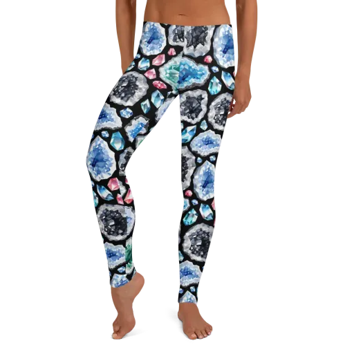 Crystal Cavern on a Leggings