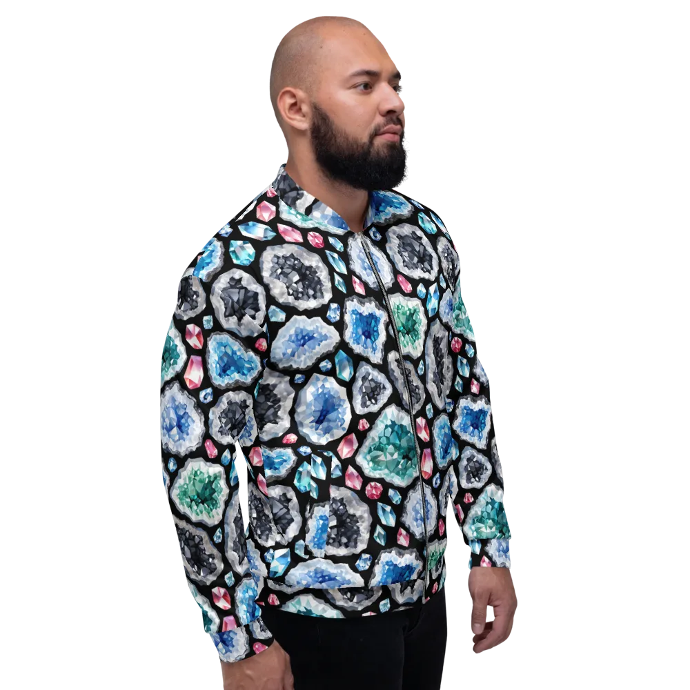 Crystal Cavern on Bomber Jacket — Right