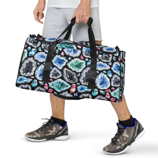 Crystal Cavern on a Duffle Bag