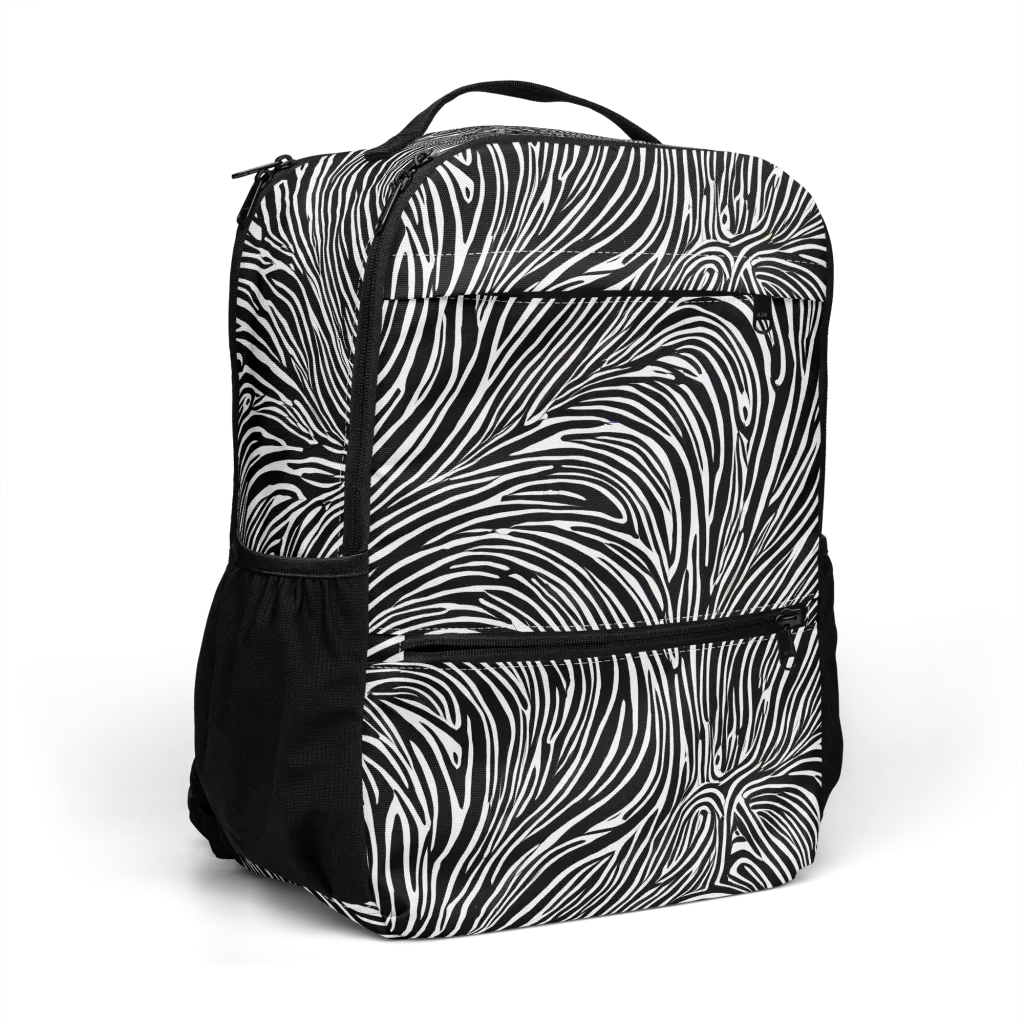 Morgan's Strata on Utility Backpack — Right Front