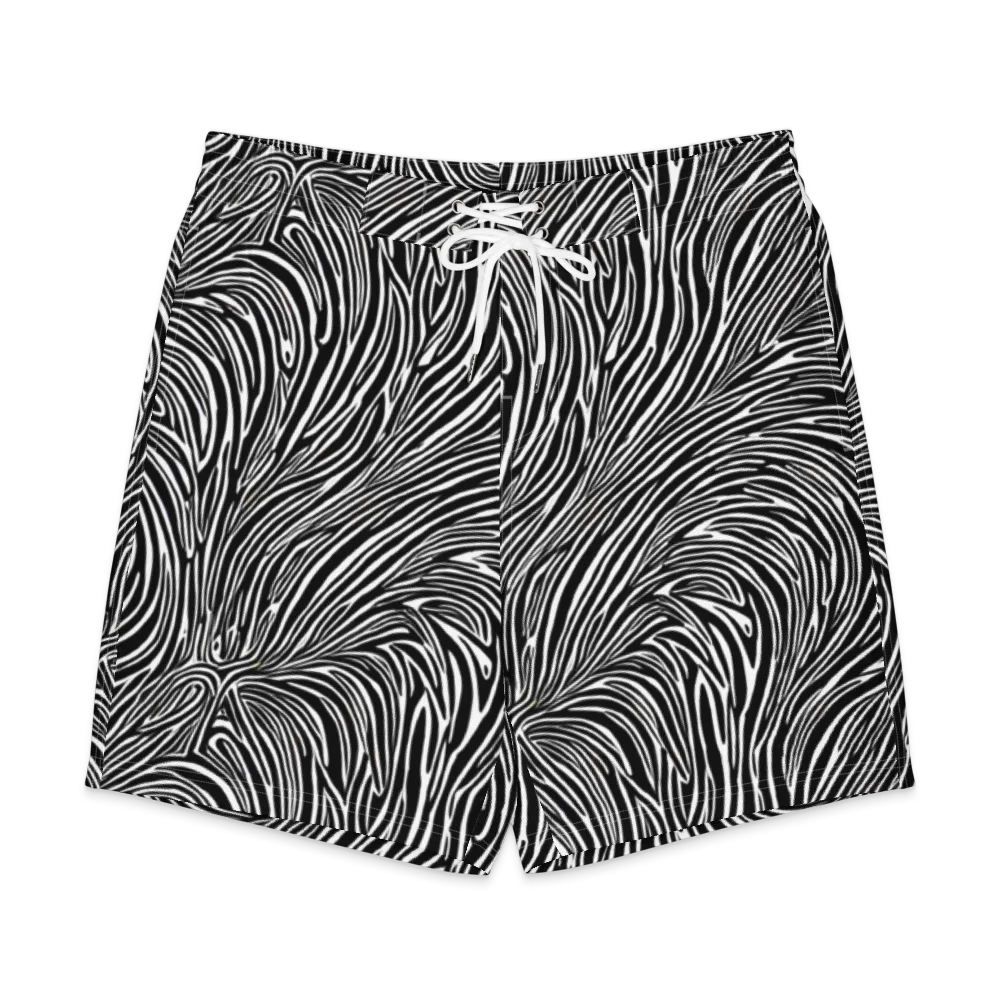Morgan's Strata on Men's Board Shorts — Front
