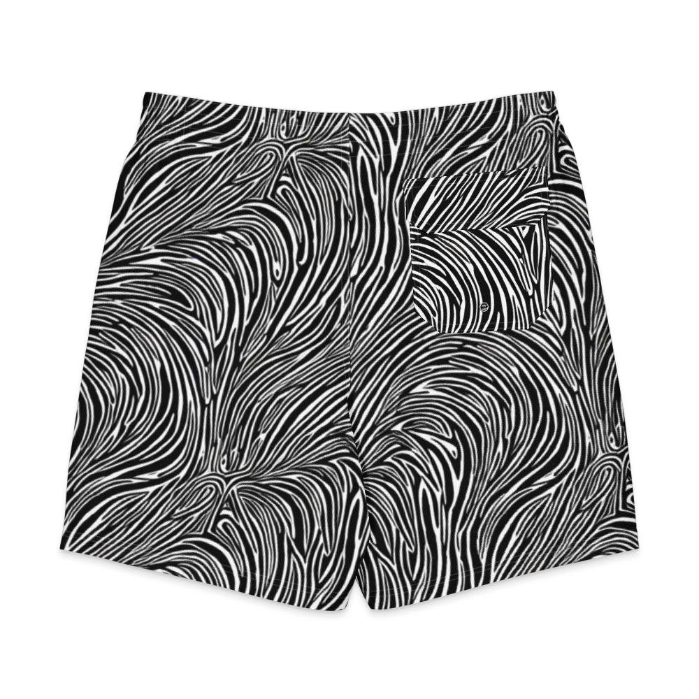 Morgan's Strata on Men's Board Shorts — Back