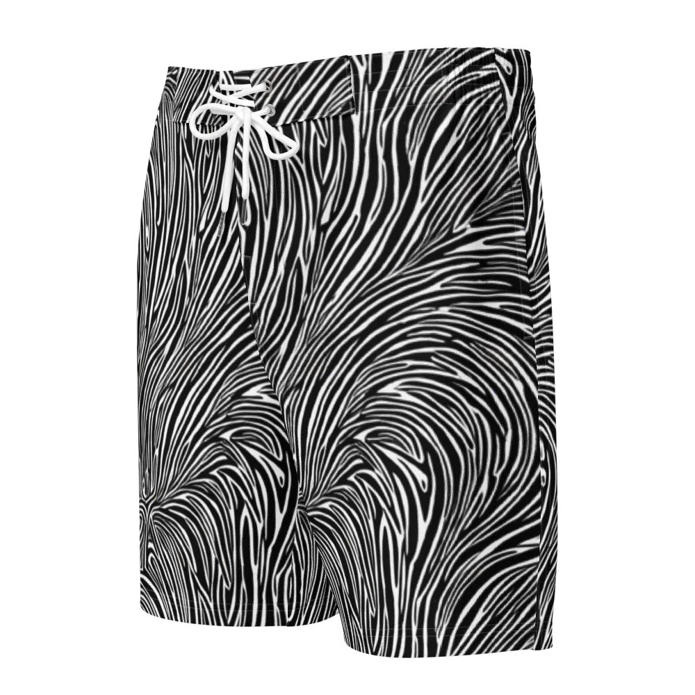 Morgan's Strata on Men's Board Shorts — Front