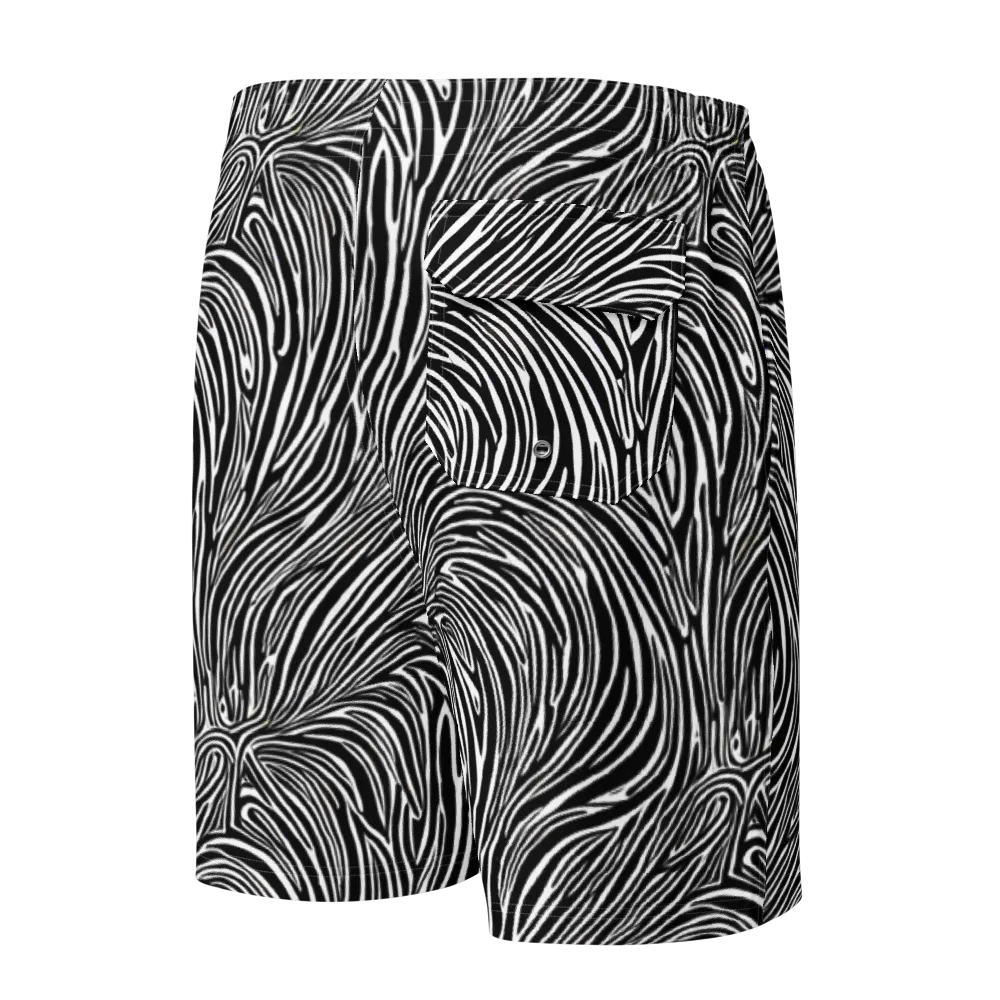 Morgan's Strata on Men's Board Shorts — Back