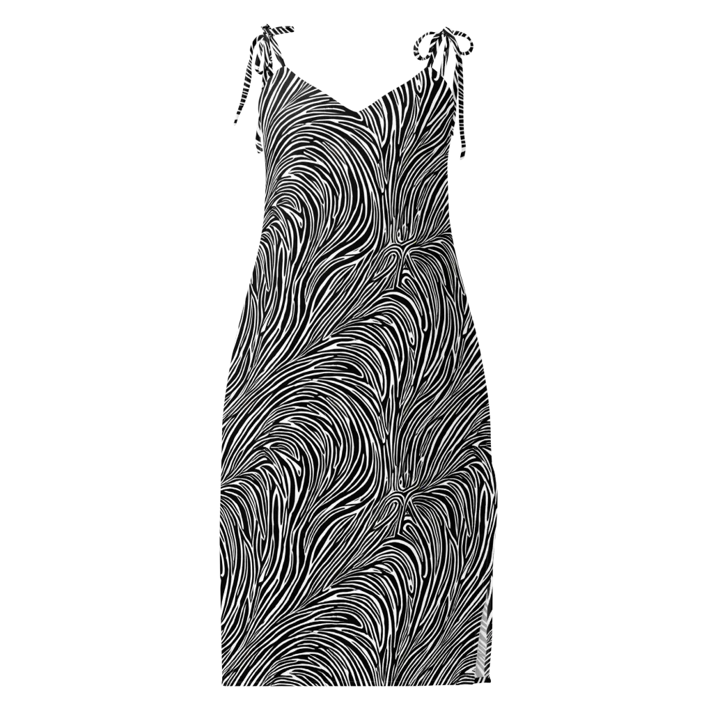 Morgan's Strata on Slip Dress — Front