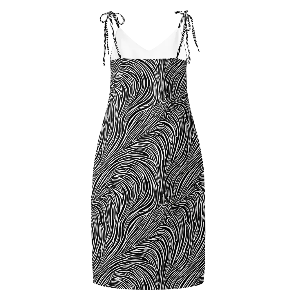 Morgan's Strata on Slip Dress — Back