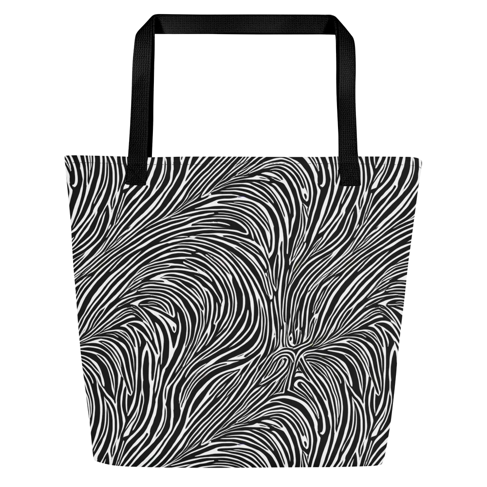 Morgan's Strata on Large Tote Bag W/ Pocket — Front