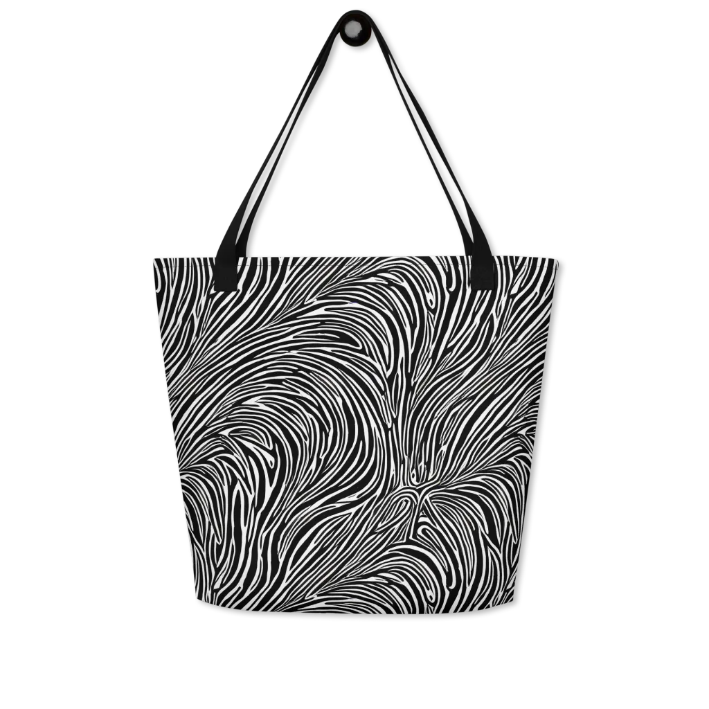 Morgan's Strata on Large Tote Bag W/ Pocket — Front