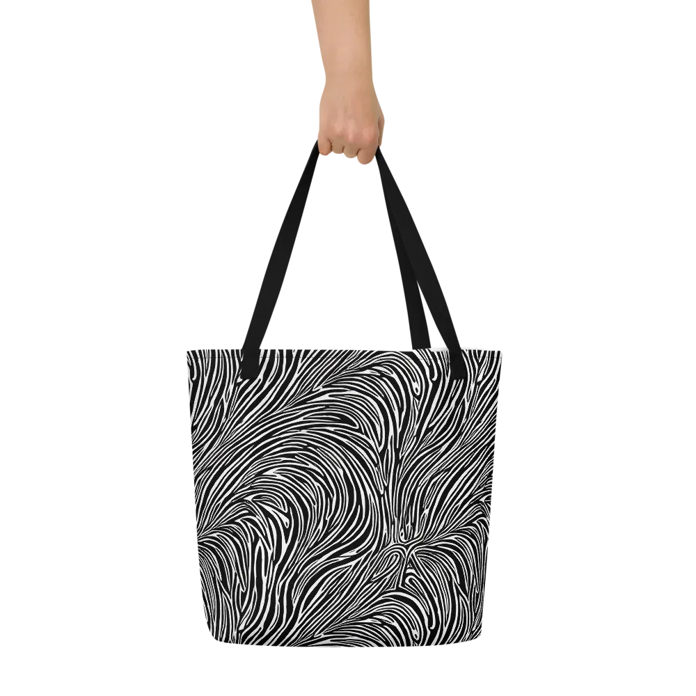 Morgan's Strata on Large Tote Bag W/ Pocket — Front