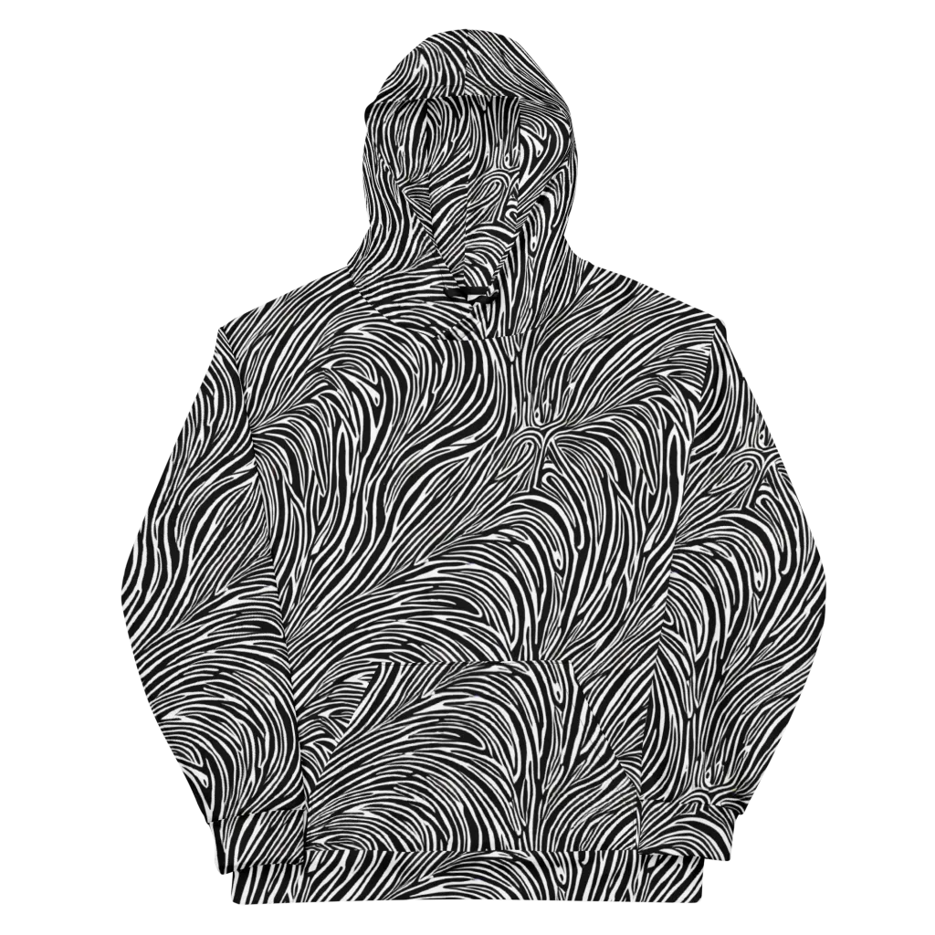 Morgan's Strata on Cotton Hoodie — Front