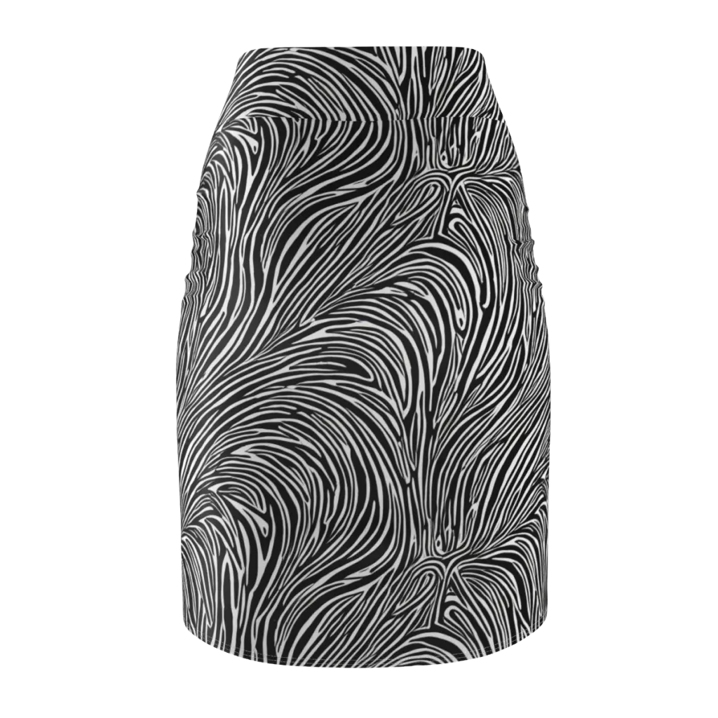 Morgan's Strata on Pencil Skirt — Back