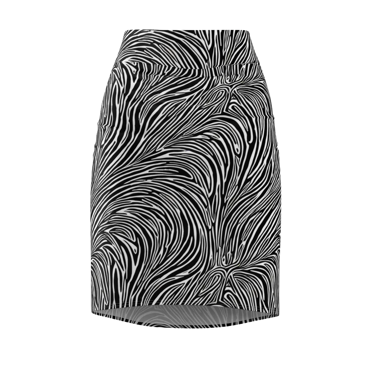Morgan's Strata on Pencil Skirt — Front