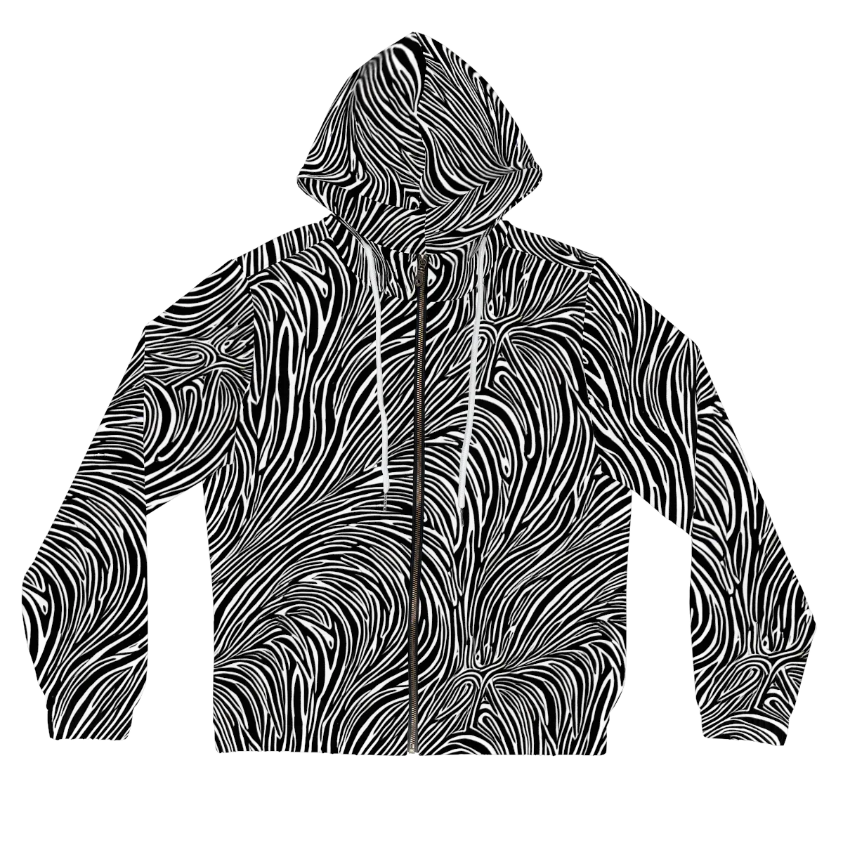 Morgan's Strata on Women's Full-Zip Hoodie — Front