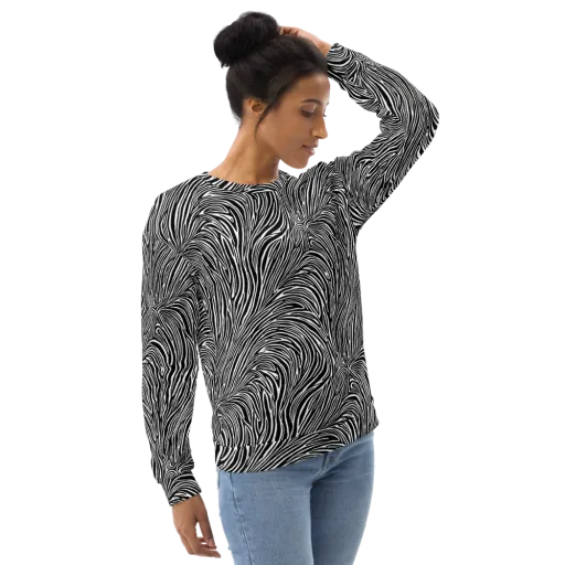 Morgan's Strata on a Sweatshirt