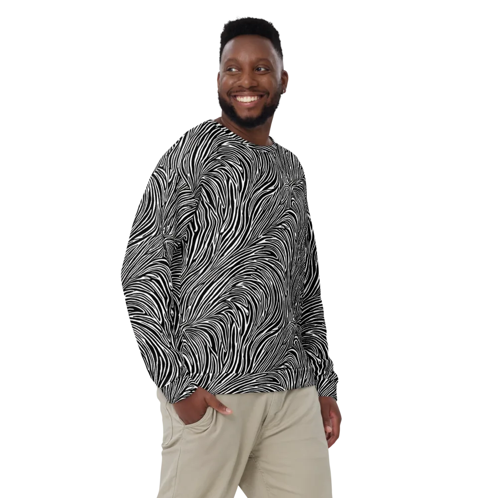 Morgan's Strata on Sweatshirt — Front