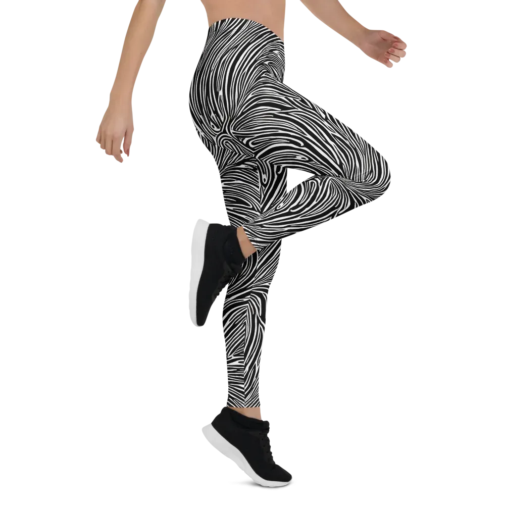 Morgan's Strata on Leggings — Right