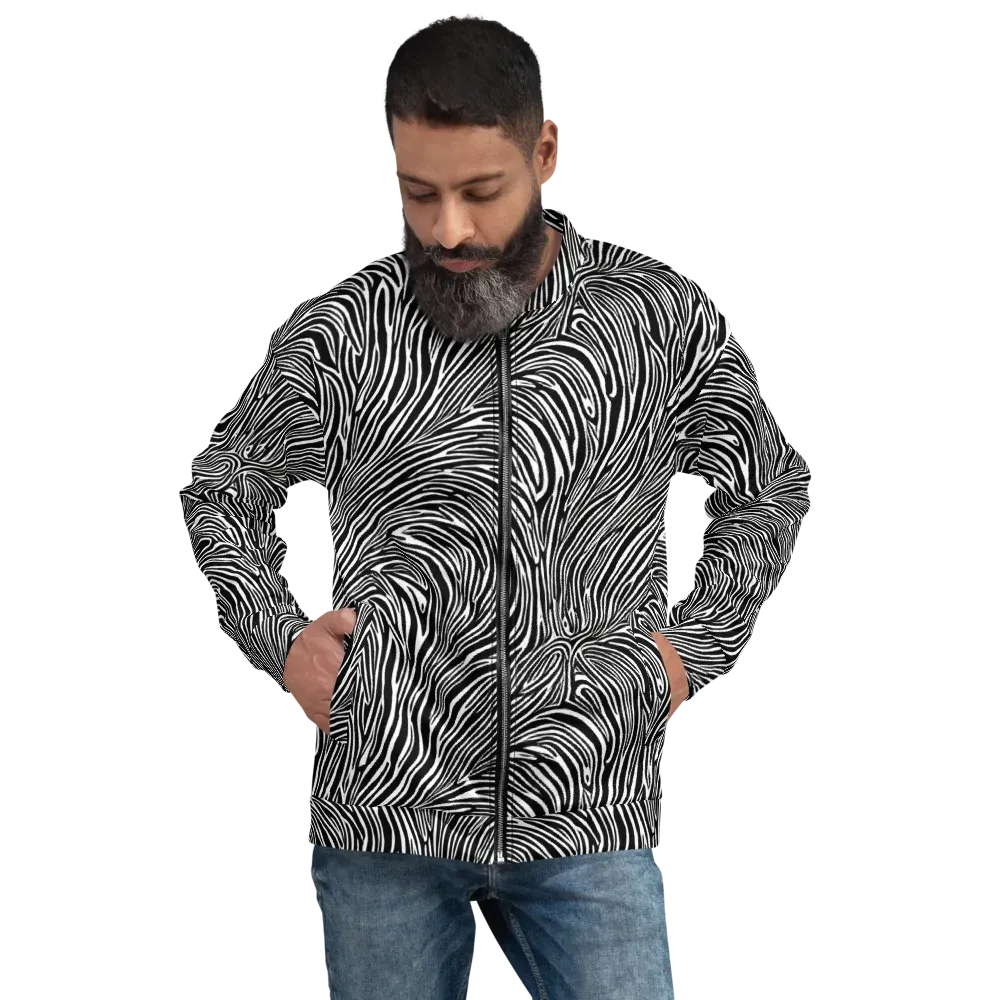 Morgan's Strata on Bomber Jacket — Front