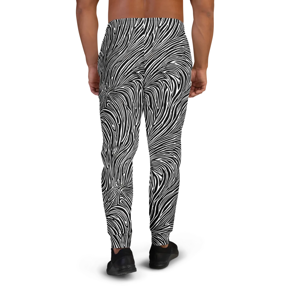 Morgan's Strata on Men's Joggers — Back