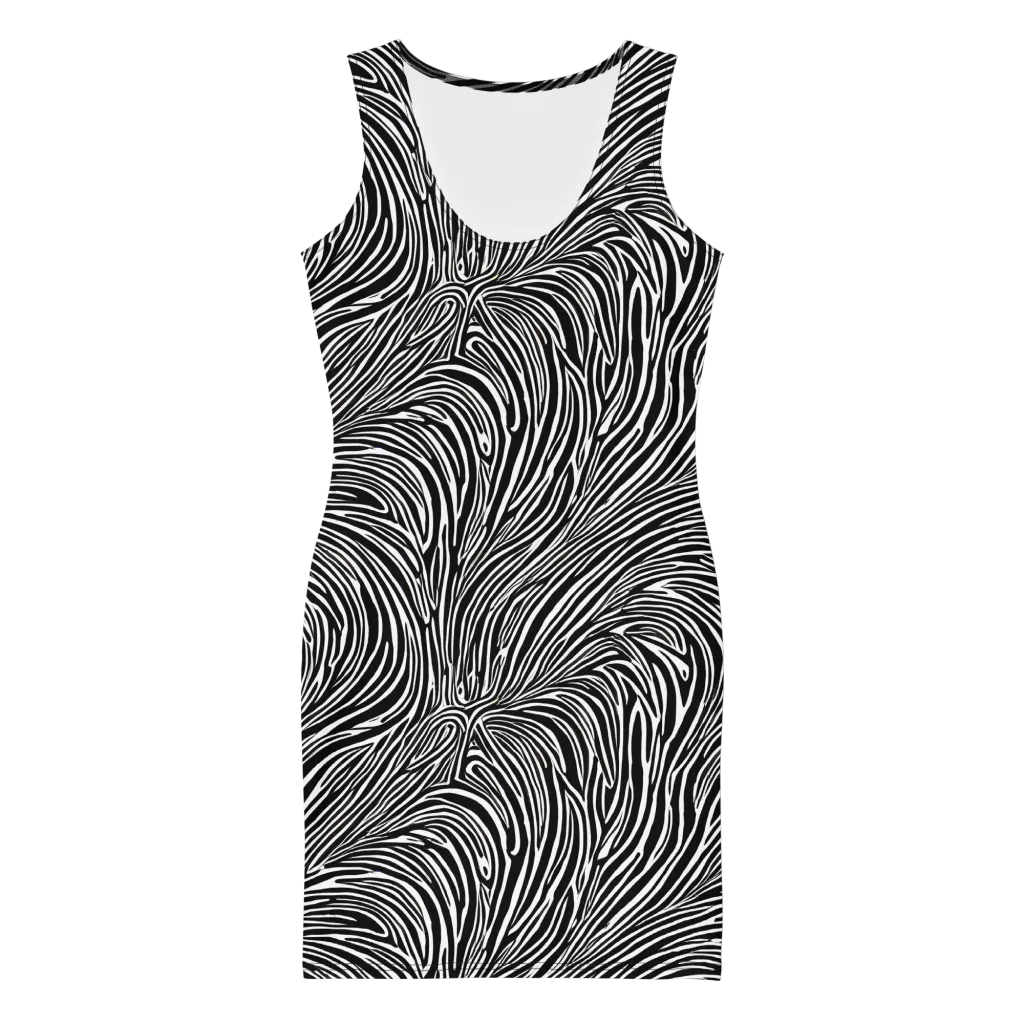 Morgan's Strata on Bodycon Dress — Front