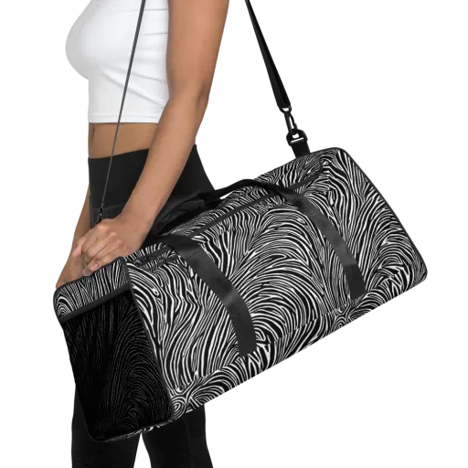 Morgan's Strata on a Duffle Bag