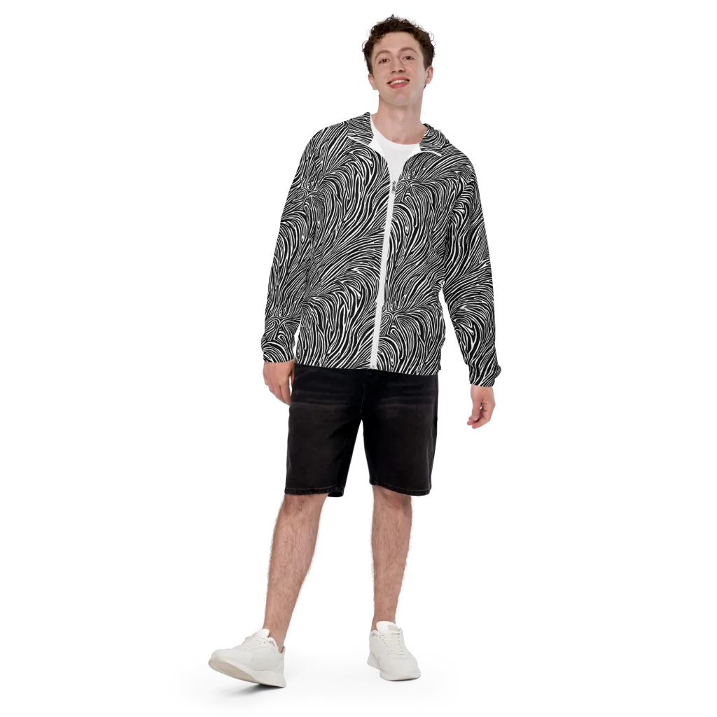 Morgan's Strata on Men's Windbreaker — Front