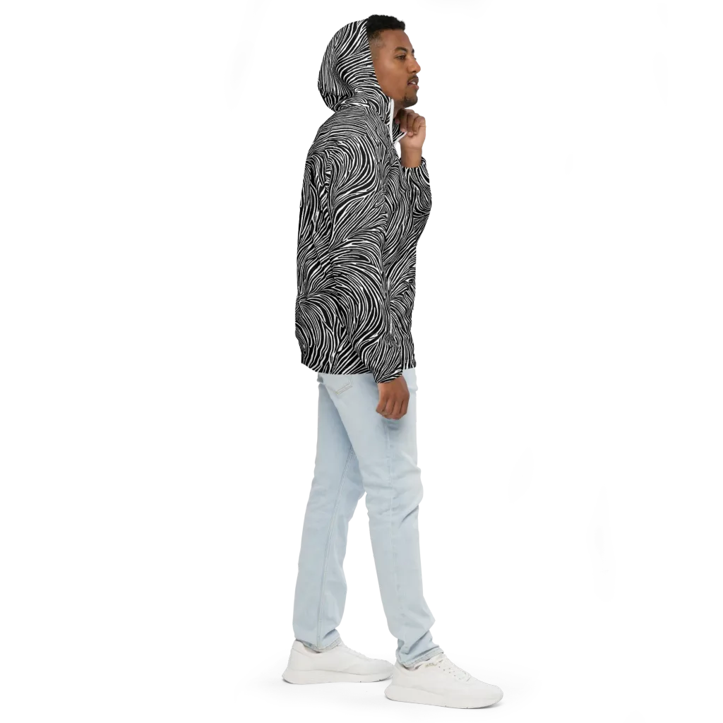 Morgan's Strata on Men's Windbreaker — Right