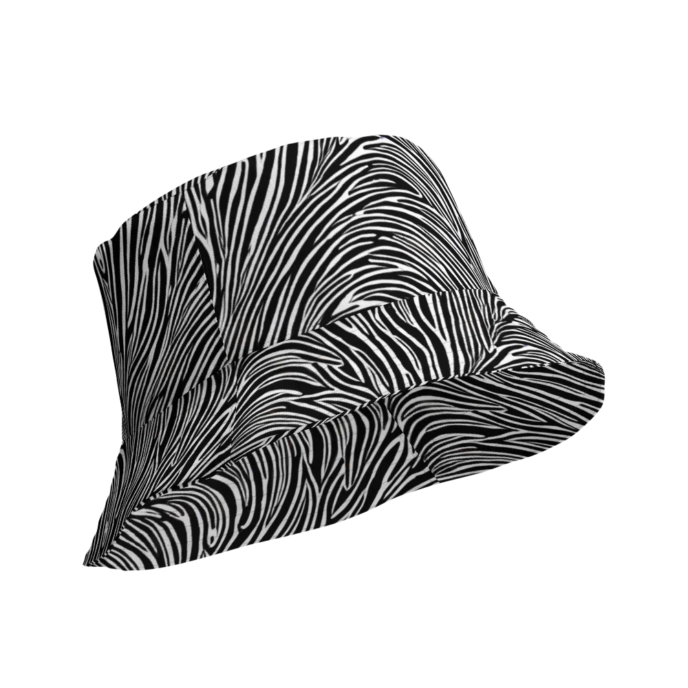 Morgan's Strata on Reversible Bucket Hat — Product details Outside