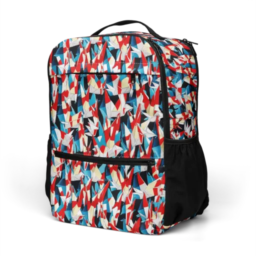Origami Riot on a Utility Backpack