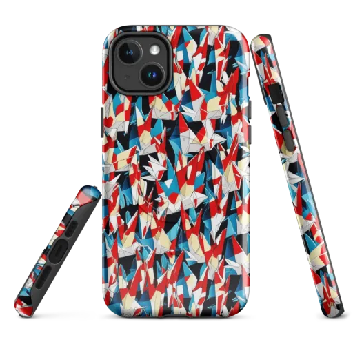 Origami Riot on a MagSafe Tough Case for iPhone®