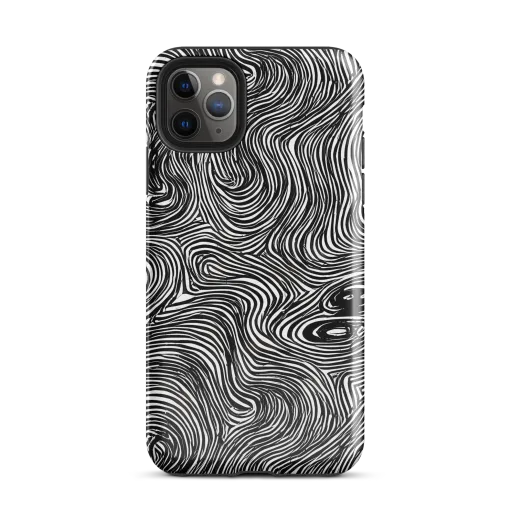 Ink Vortex on a Tough Case for iPhone®