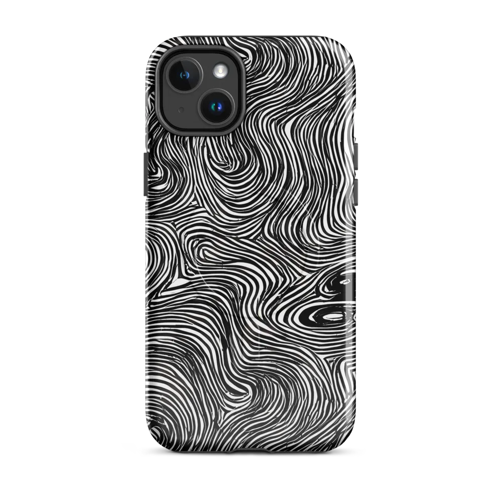 Ink Vortex on MagSafe Tough Case for iPhone® — Front