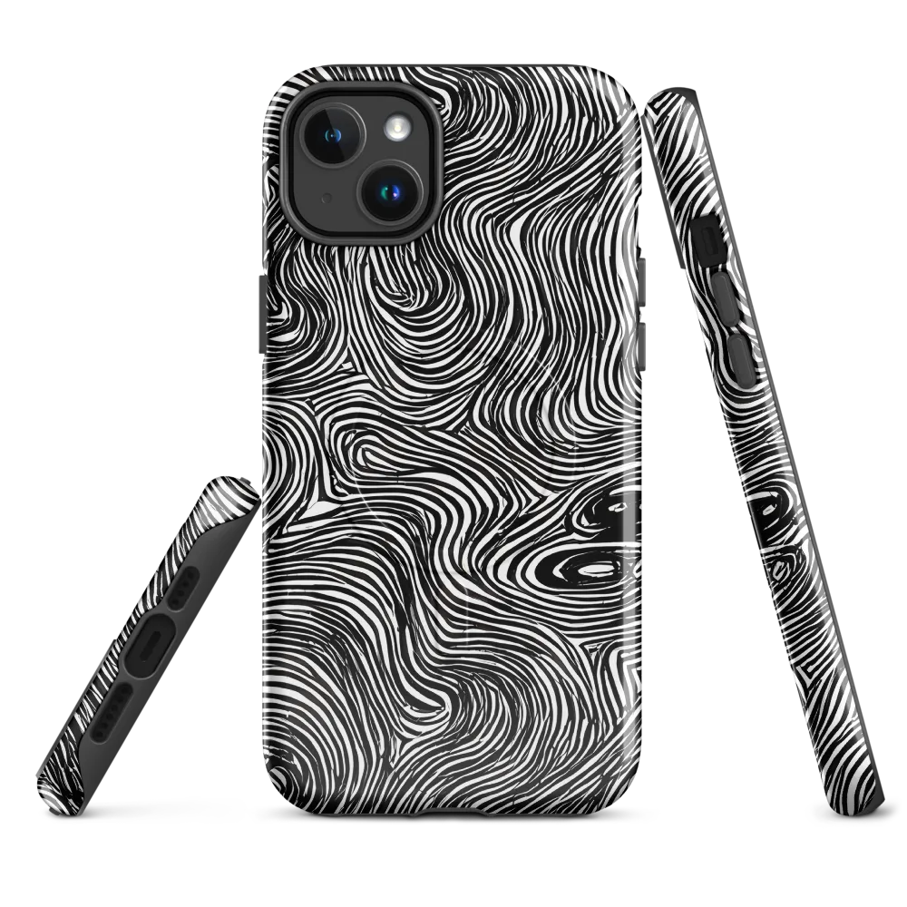 Ink Vortex on MagSafe Tough Case for iPhone® — Front