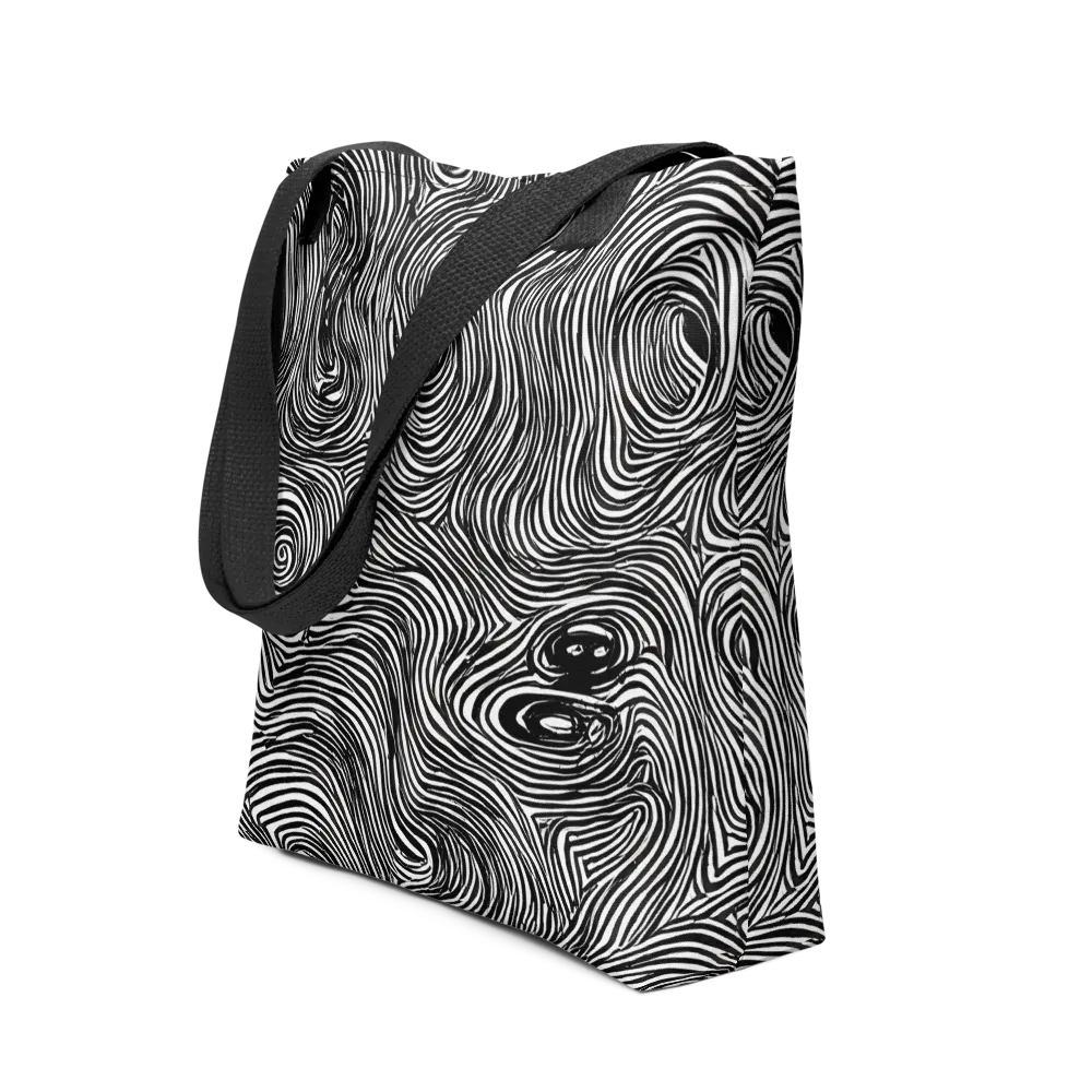 Ink Vortex on Tote Bag — Front